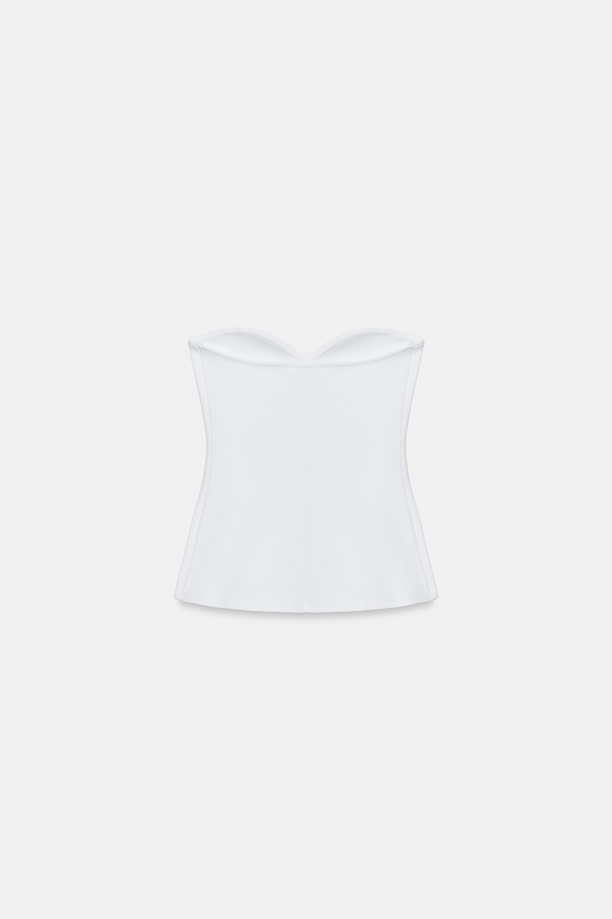 TOP BANDEAU DÉCOLLETÉ CŒUR